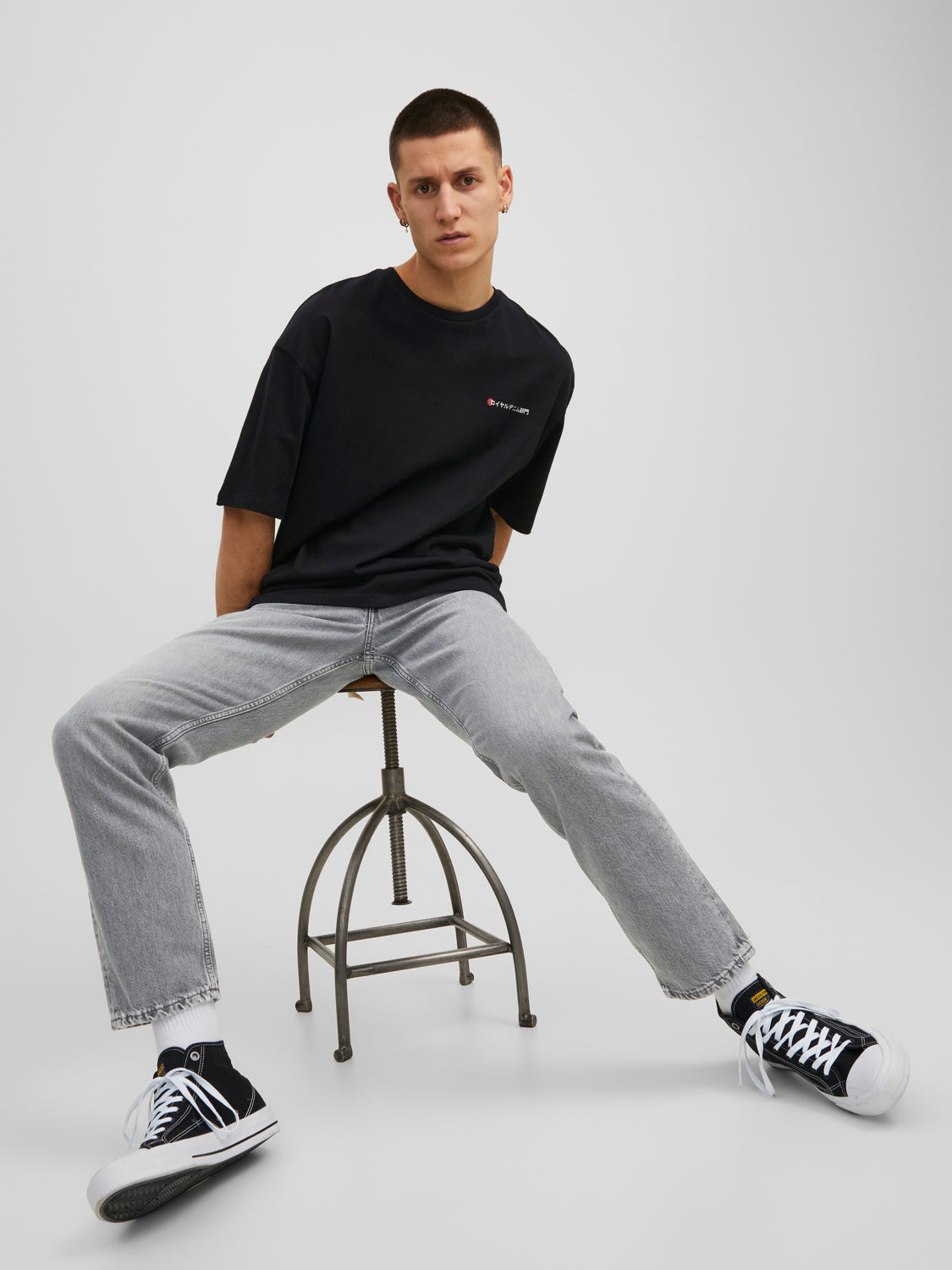 JJICHRIS Jeans - Grey Denim